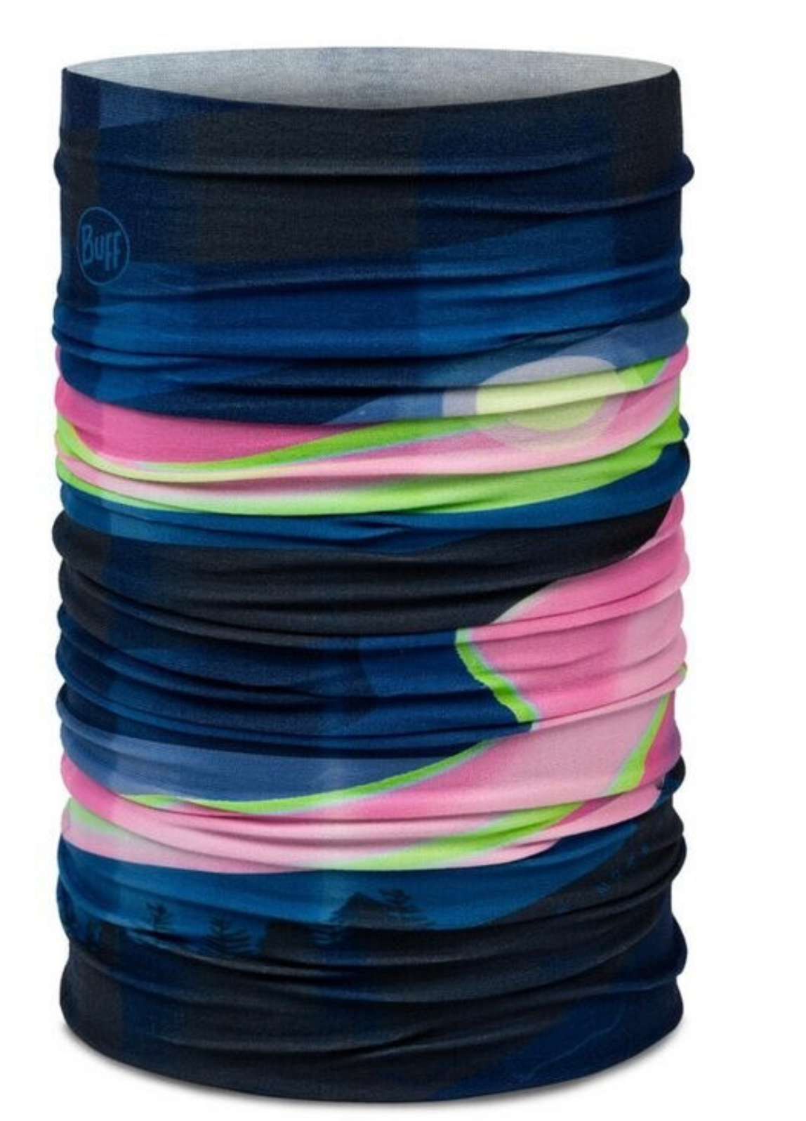 BUFF Original EcoStretch Neckwear ++ LARTO NAVY ++