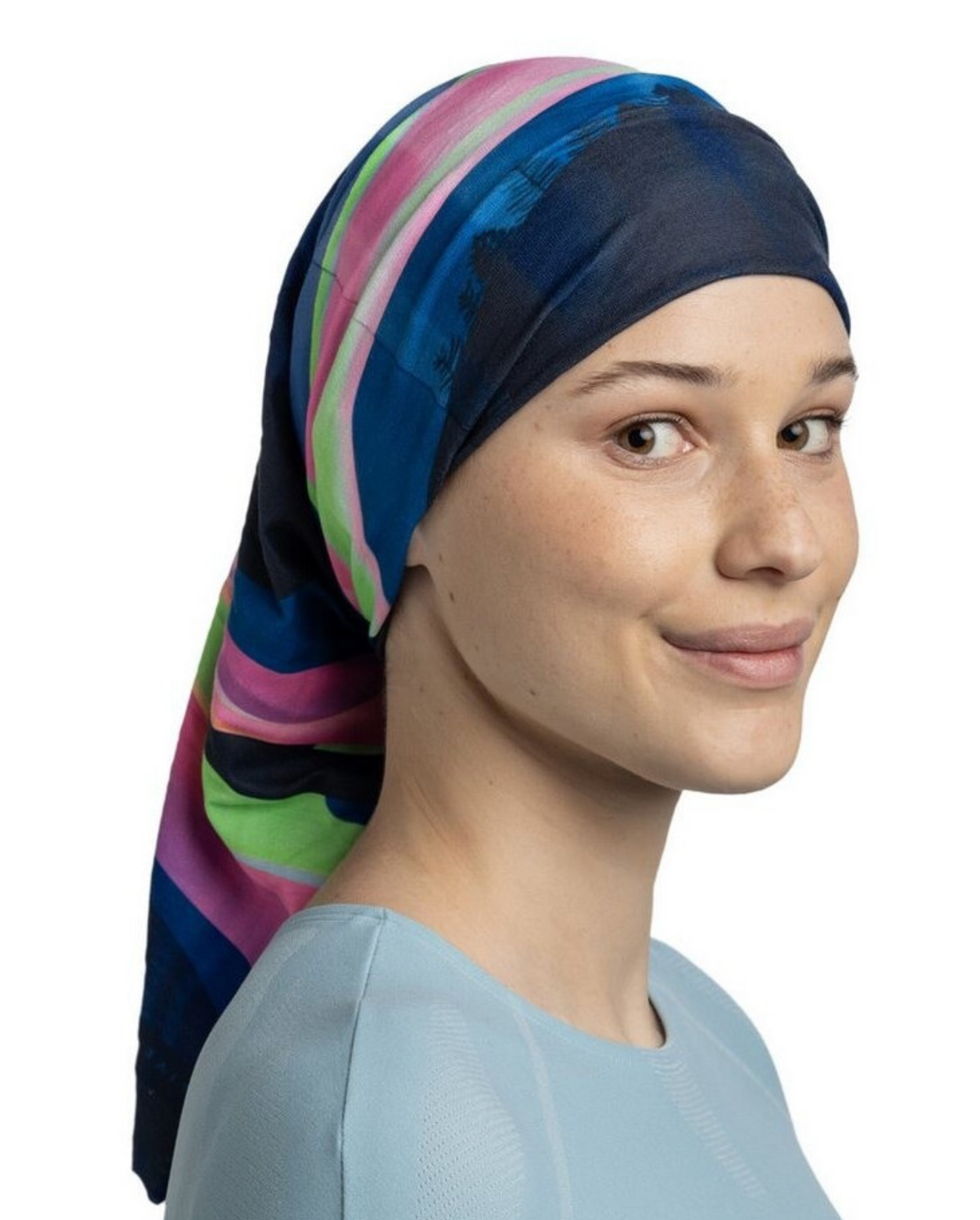 BUFF Original EcoStretch Neckwear ++ LARTO NAVY ++