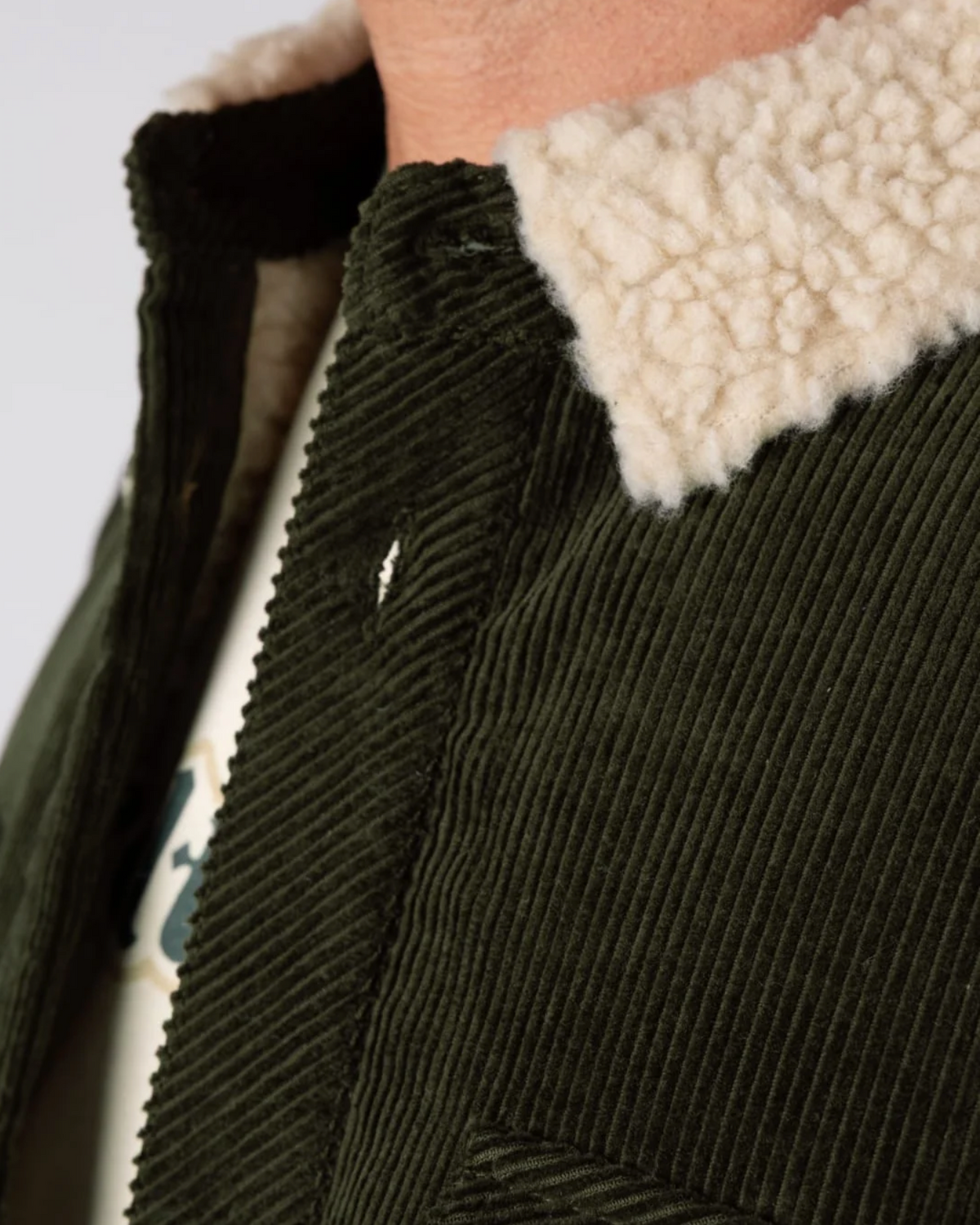 SALTROCK Zeke 2 Mens Sherpa Lined Cord Jacket