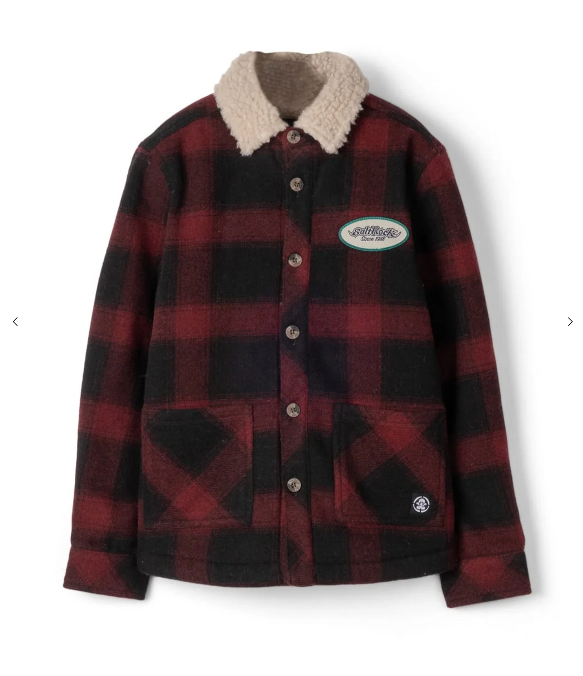 SALTROCK Fisher Kids Borg Lined Shirt
