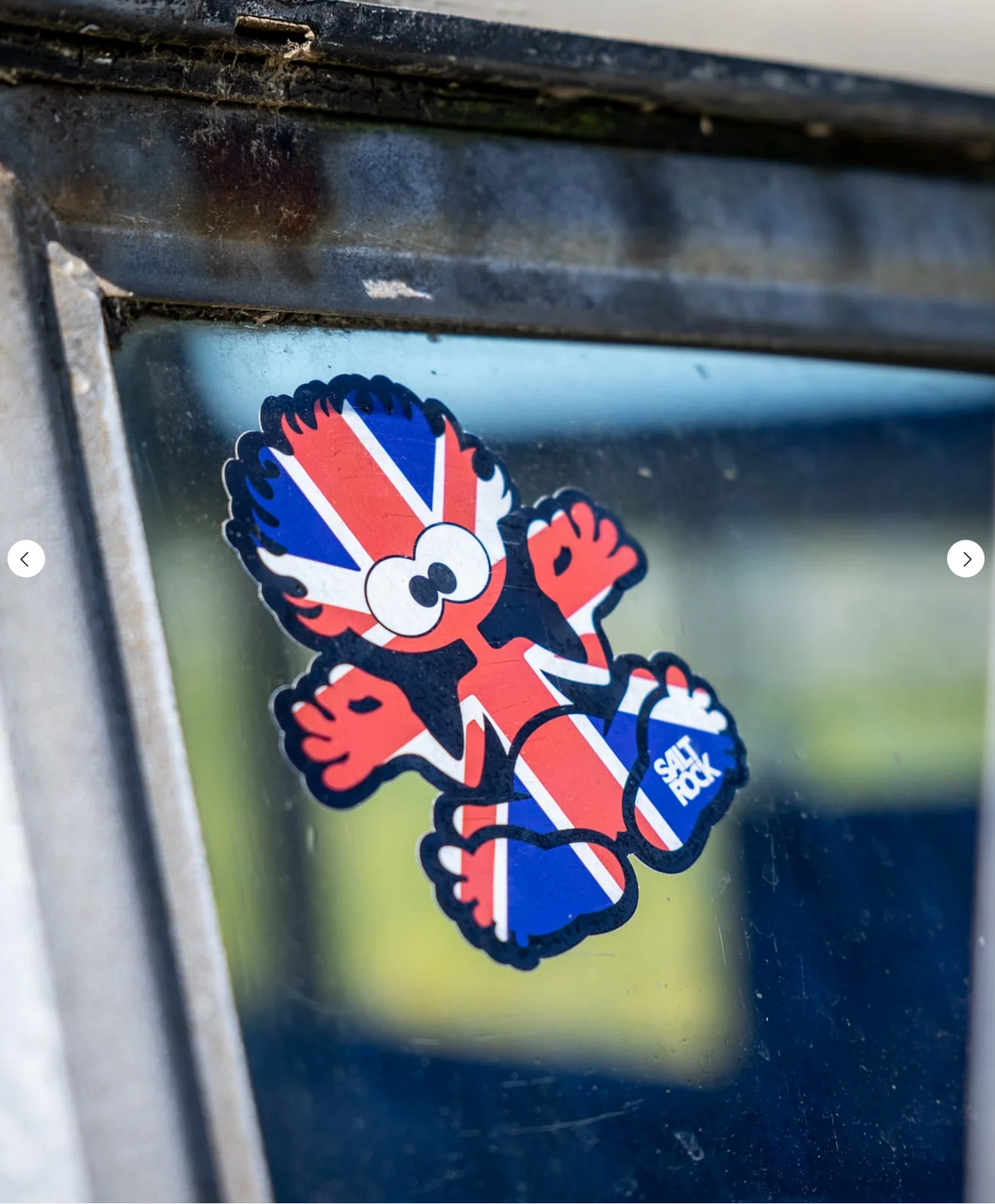 Union Tok Car Sticker in Multi