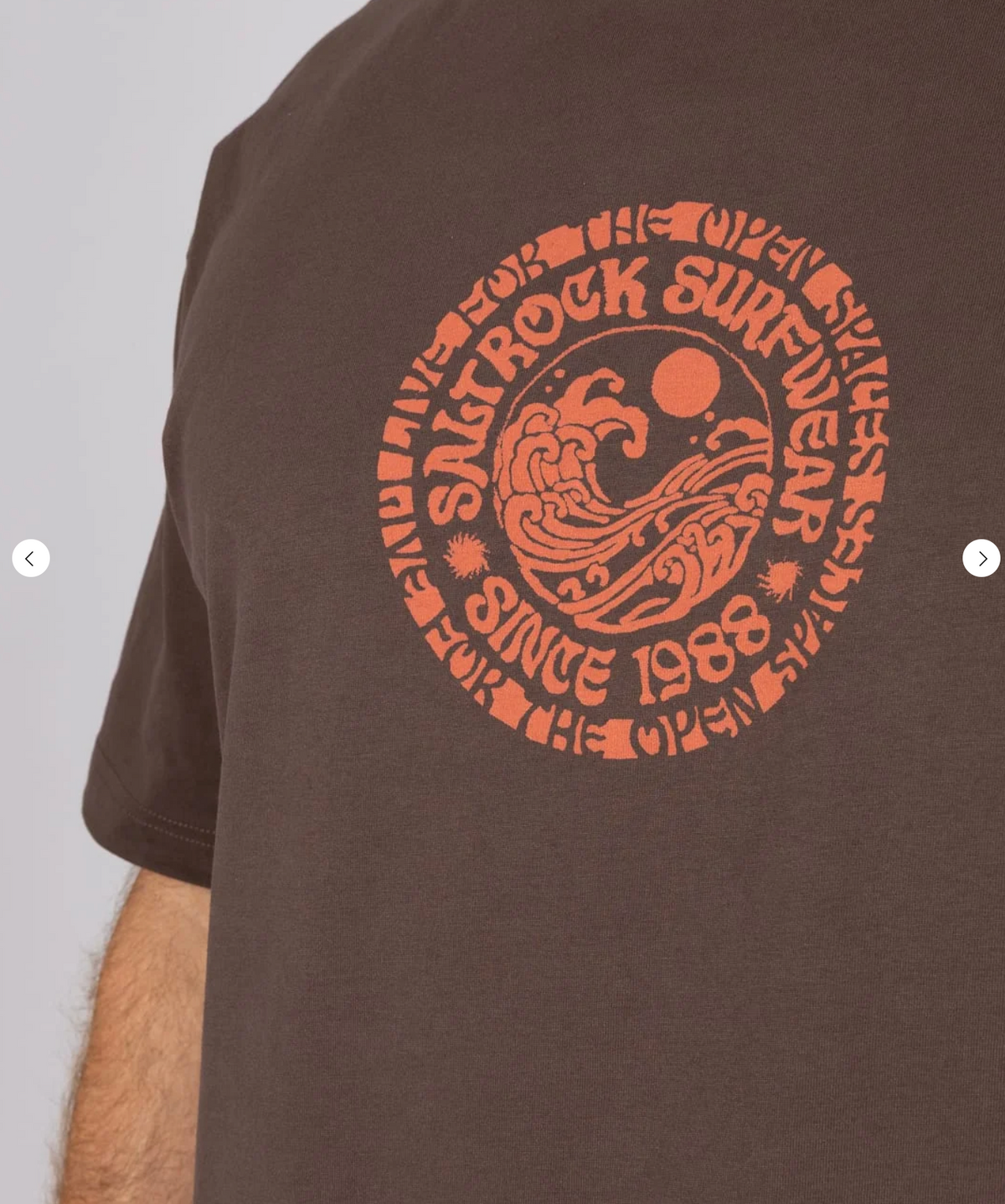 SALTROCK Cult Mens Oversized T-Shirt