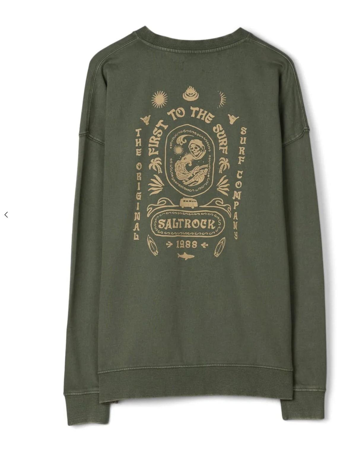 SALTROCK Cult Mens Oversized Sweatshirt