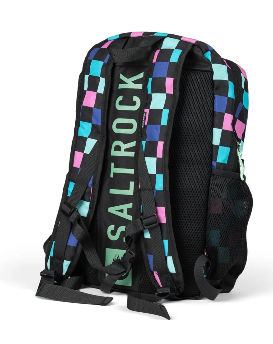SALTROCK  Skatecheck Backpack Rucksack In Black