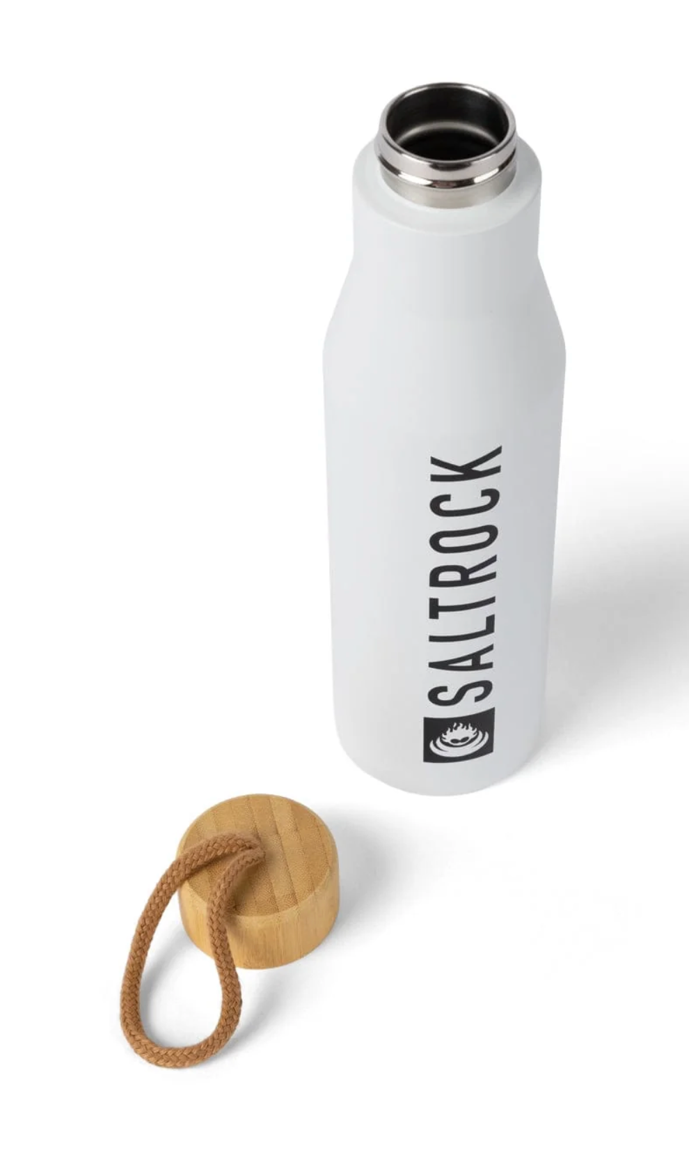 SALTROCK Thirst Stainless Steel Water Bottle in White
