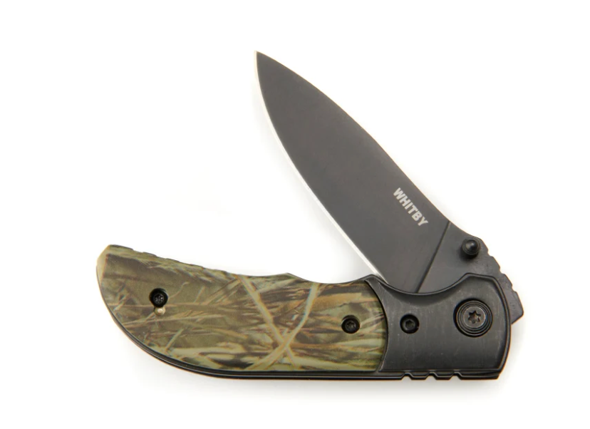 Whitby Camo Lock Knife (2.75") - LK128 -
