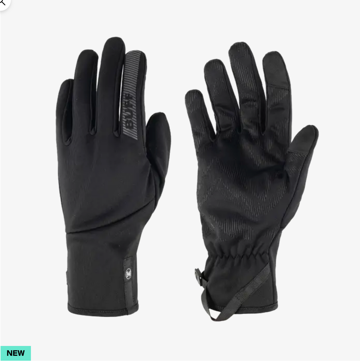 BUFF Windproof Gloves Black