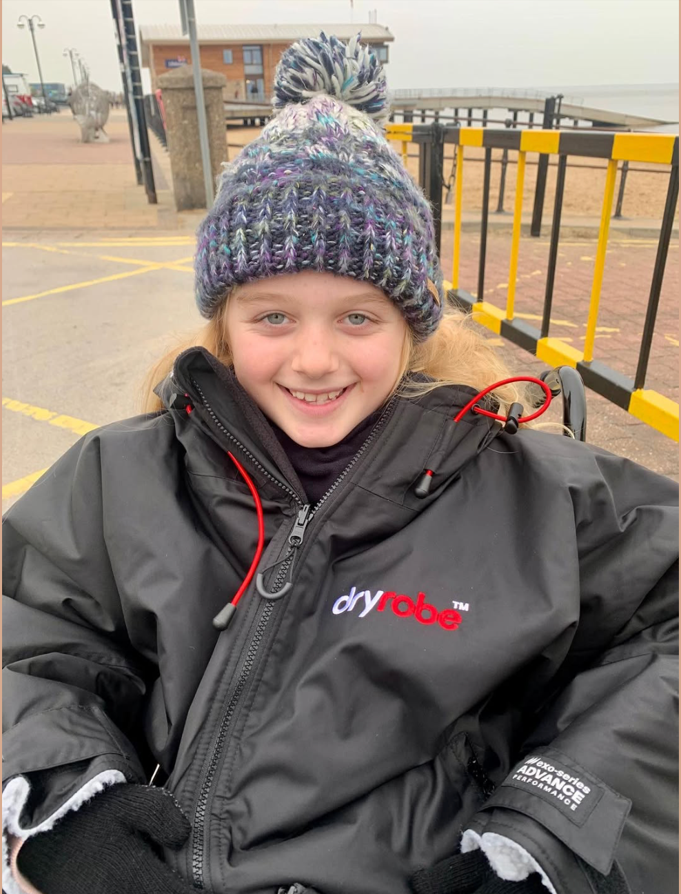 Black Grey Dryrobe® Adapt (wheelchair)