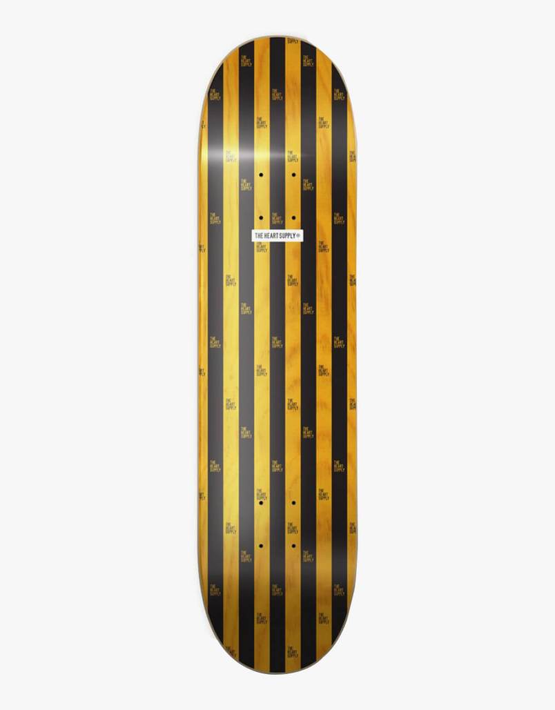 The Heart Supply Luxury Stripes Skateboard Deck - 8"