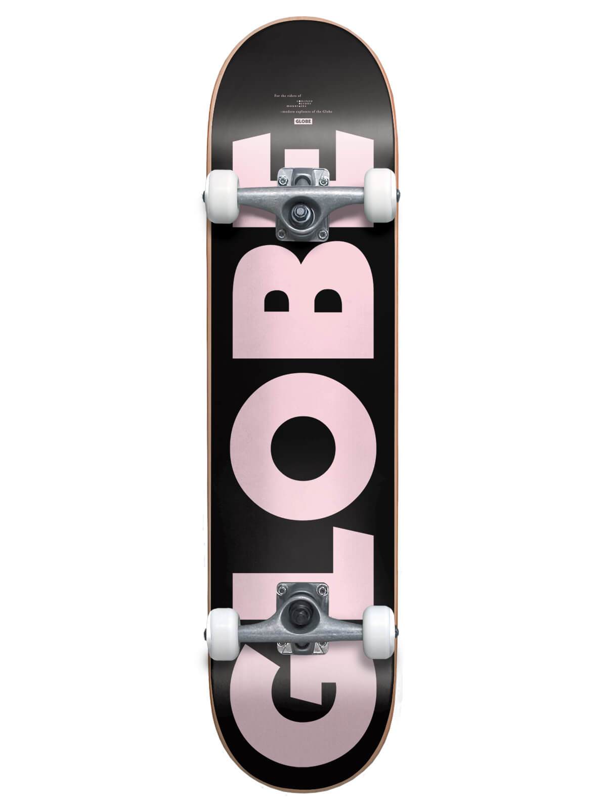 Globe G0 Fubar Complete Skateboard 8.0" - Black/Pink