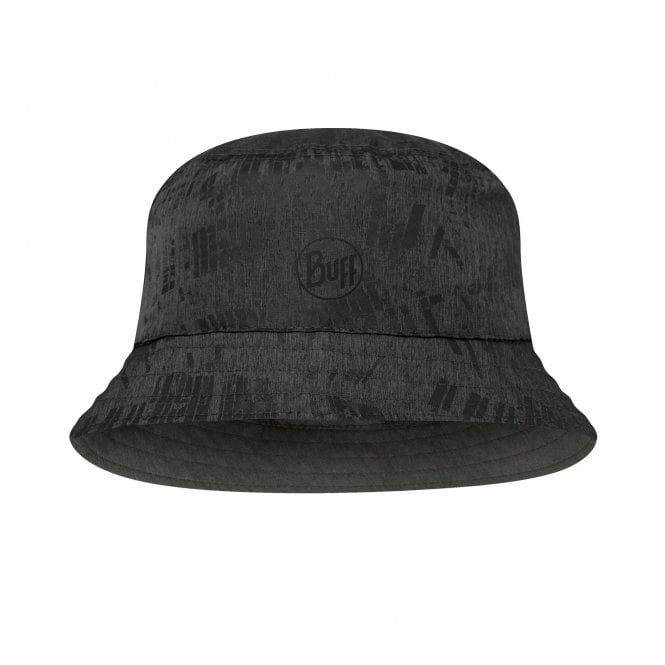 Buff Travel Bucket Hat -GLINE-BLACK / GREY