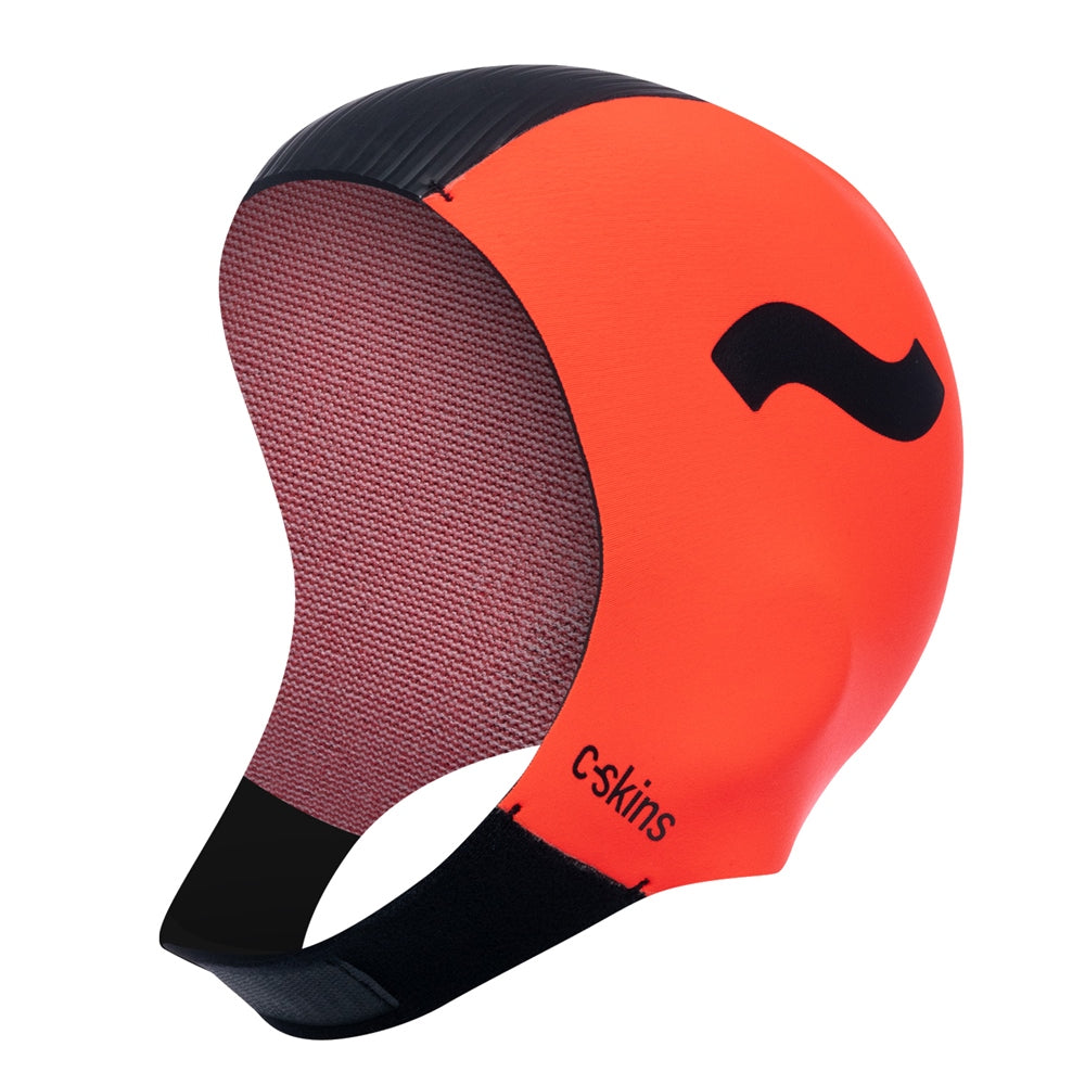 Swim Research Freedom 3mm Swim Cap - Orange/Black