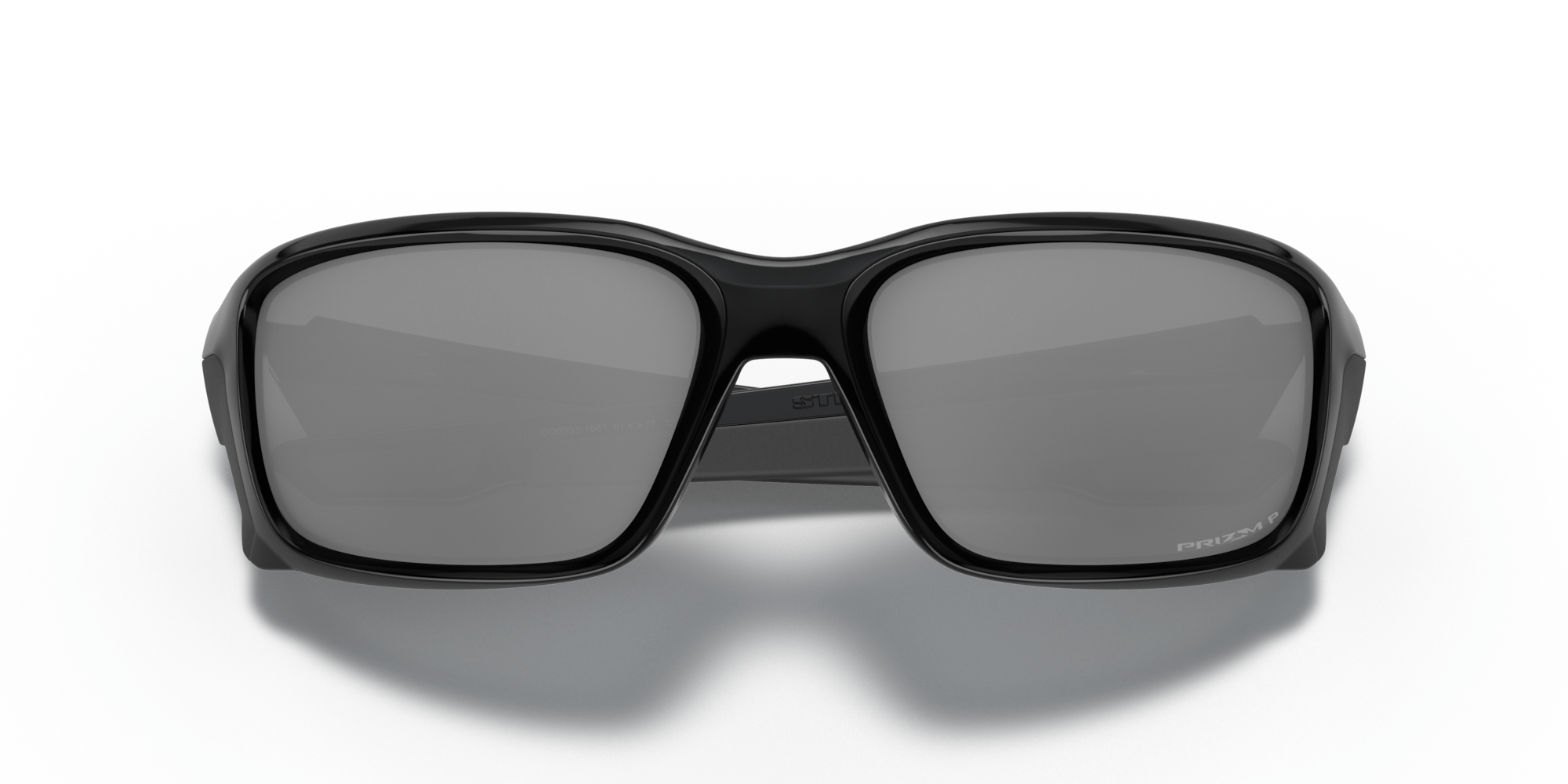Oakley Strightlink Polished Black w/ PRIZM Black Polarized Sunglasses