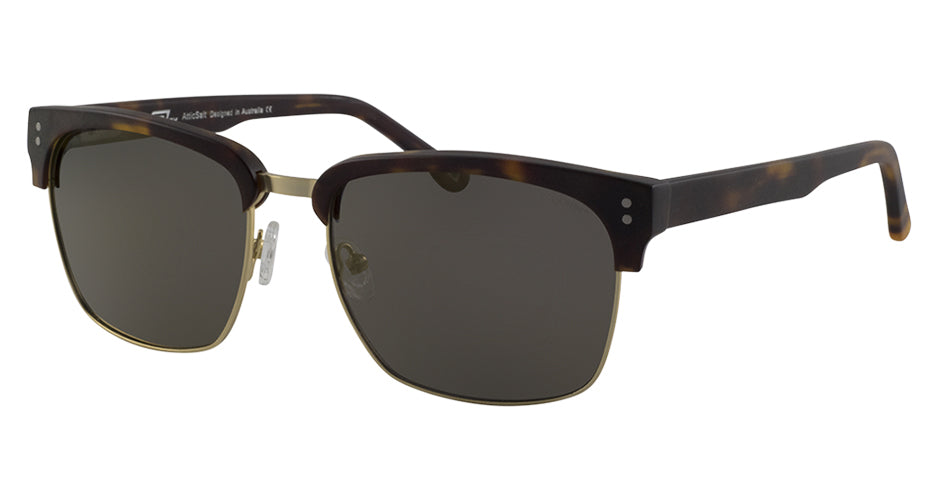 Dirty Dog RX Atticsalt Tortoise Gold Brown Sunglasses - 57062