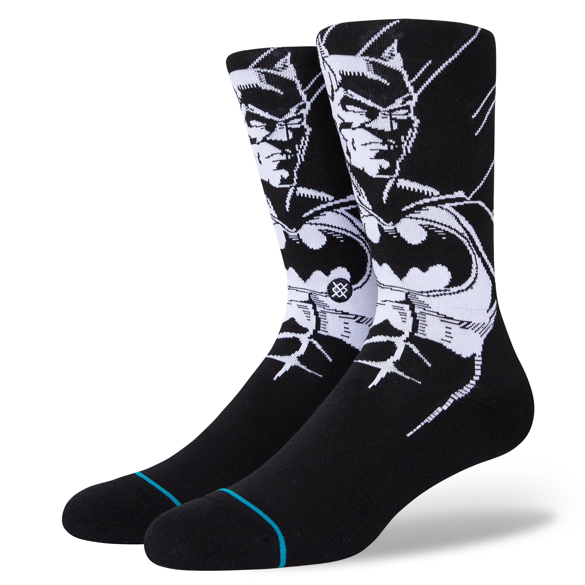 Stance The Batman Crew Socks - Black