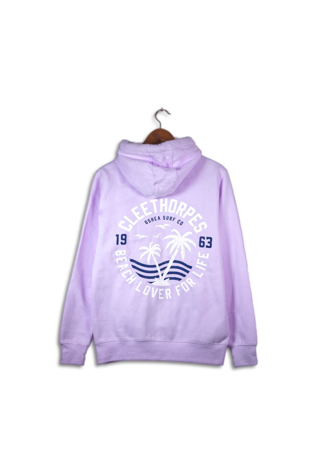 Cleethorpes Lilac  Hoody - Beach Lover