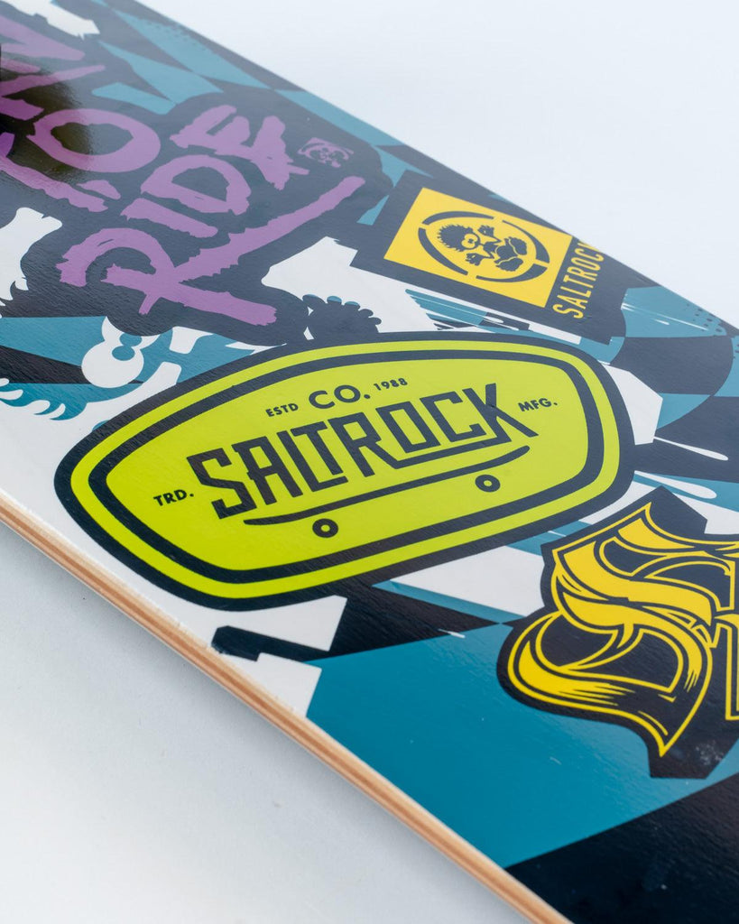 Salt Rock Branded Skate Board