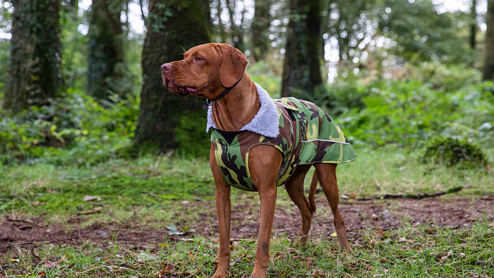 Dryrobe Dog Coat Grey/Camouflage