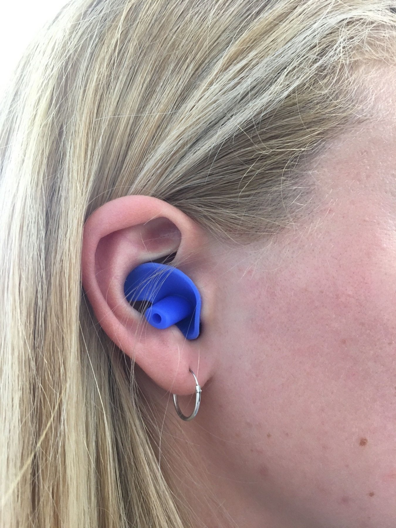 Swim Secure Shell Ear Plugs - Royal Blue