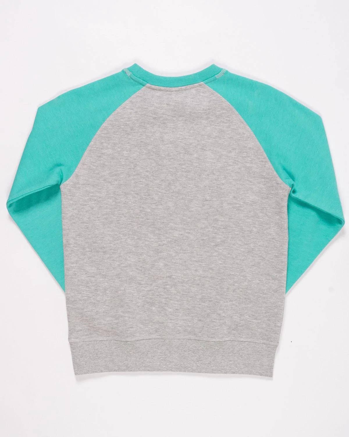 Salt Rock Still Creepin - Older Boys Long Sleeve Raglan Sweat