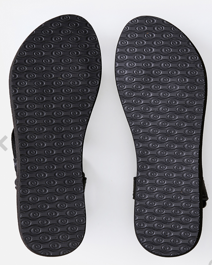 Rip Curl Womens P-Low Pismo Sandals - Black/Tan