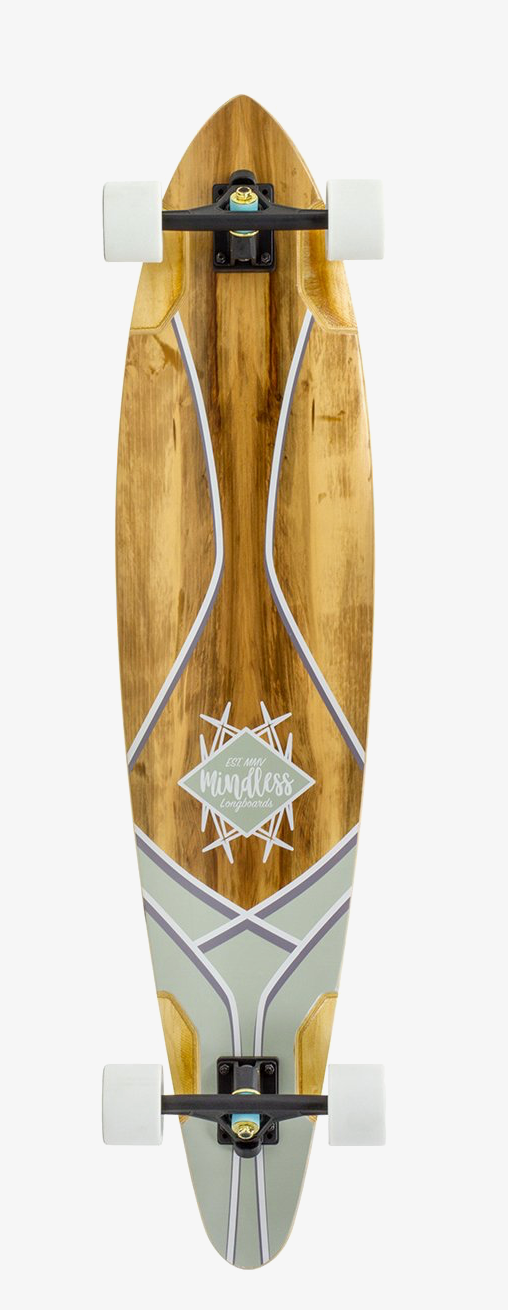 Mindless Core Pintail Longboard - Red Gum