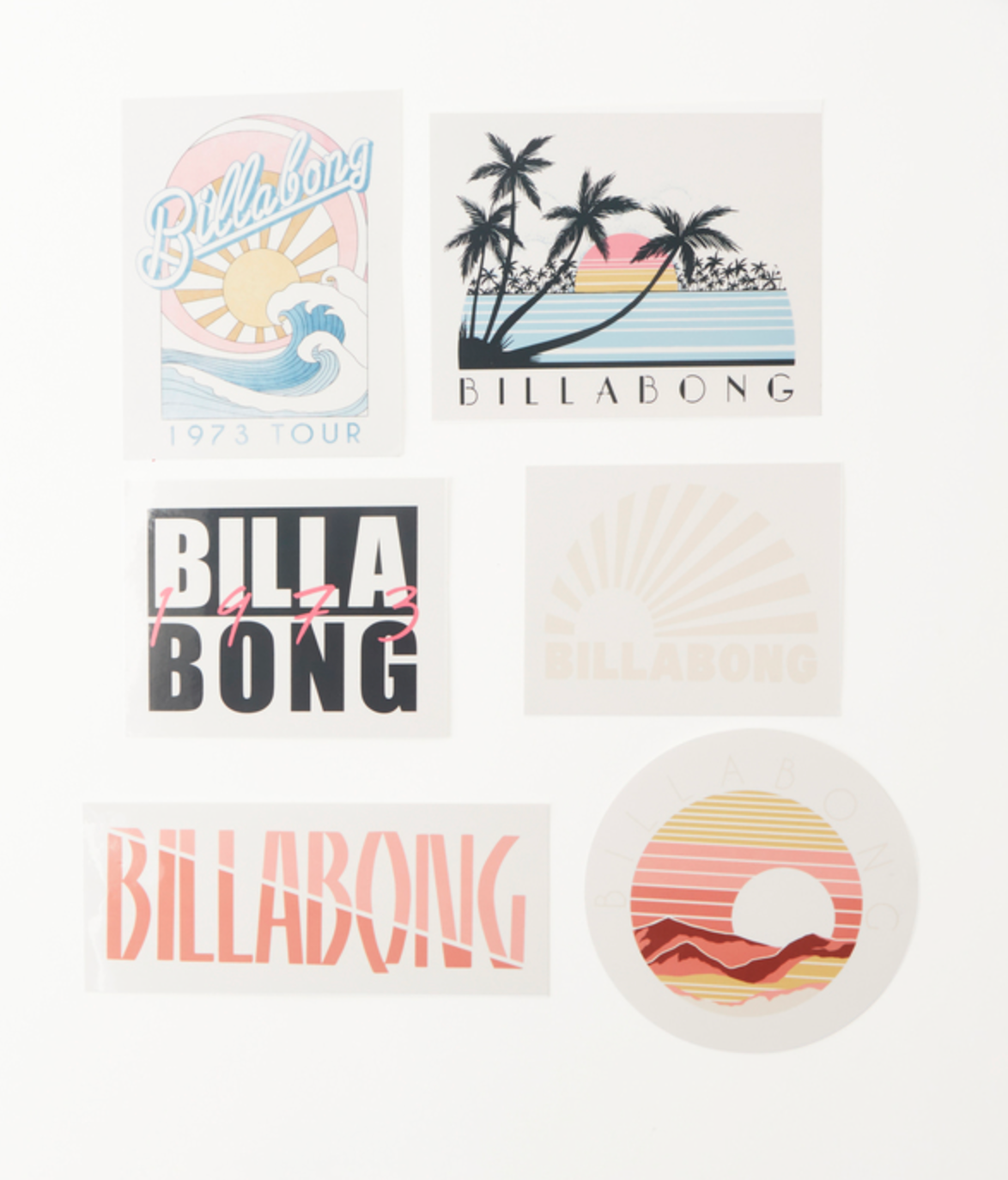 Billabong Sand and Sun - Sticker Pack