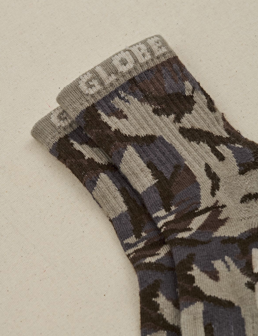 Globe Eco Camo Crew Sock 3 Pack - Camo