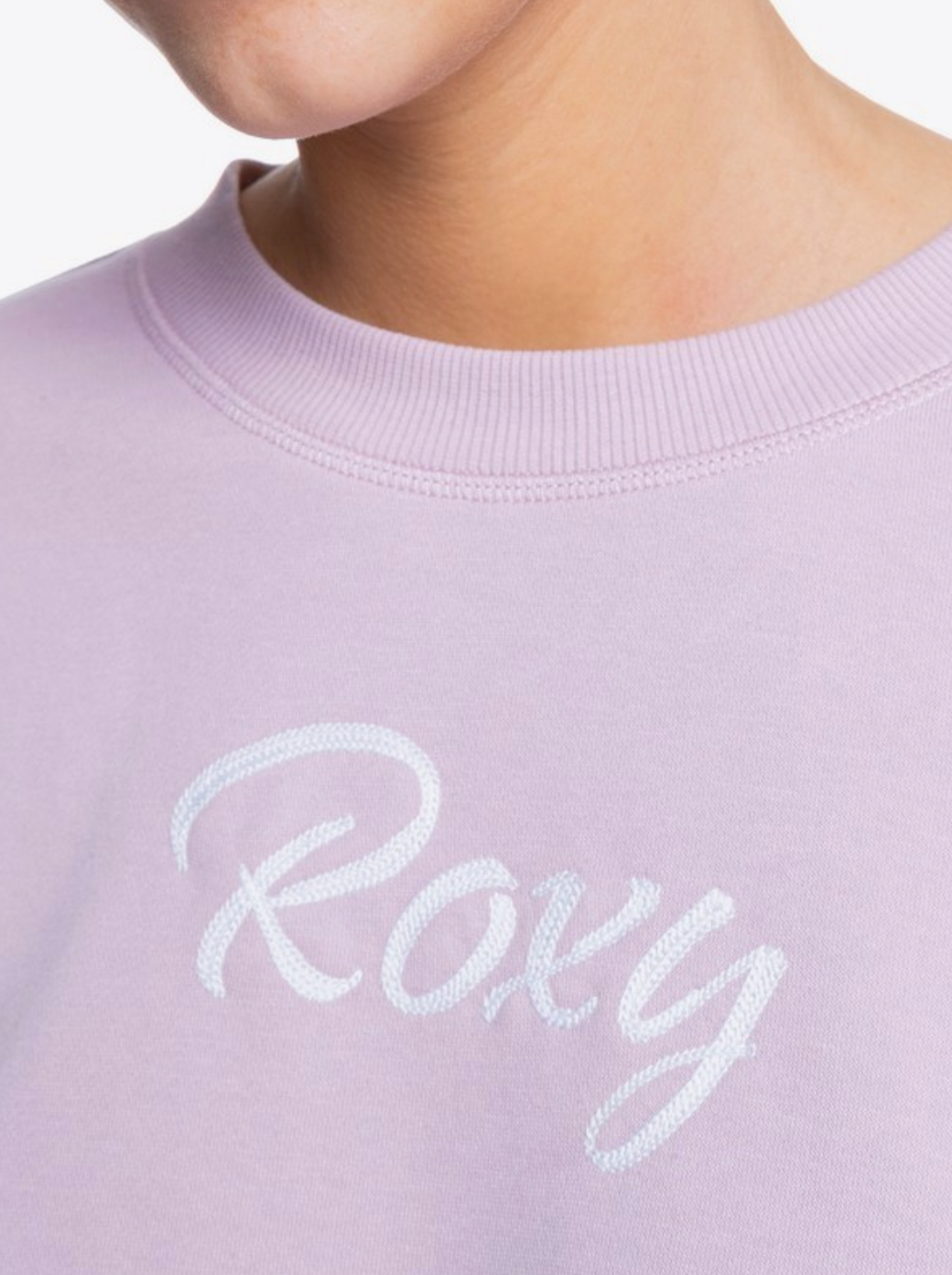 Roxy Ladies Break Away Crew Neck Sweatshirt - Dawn Dusk- CLEAR-