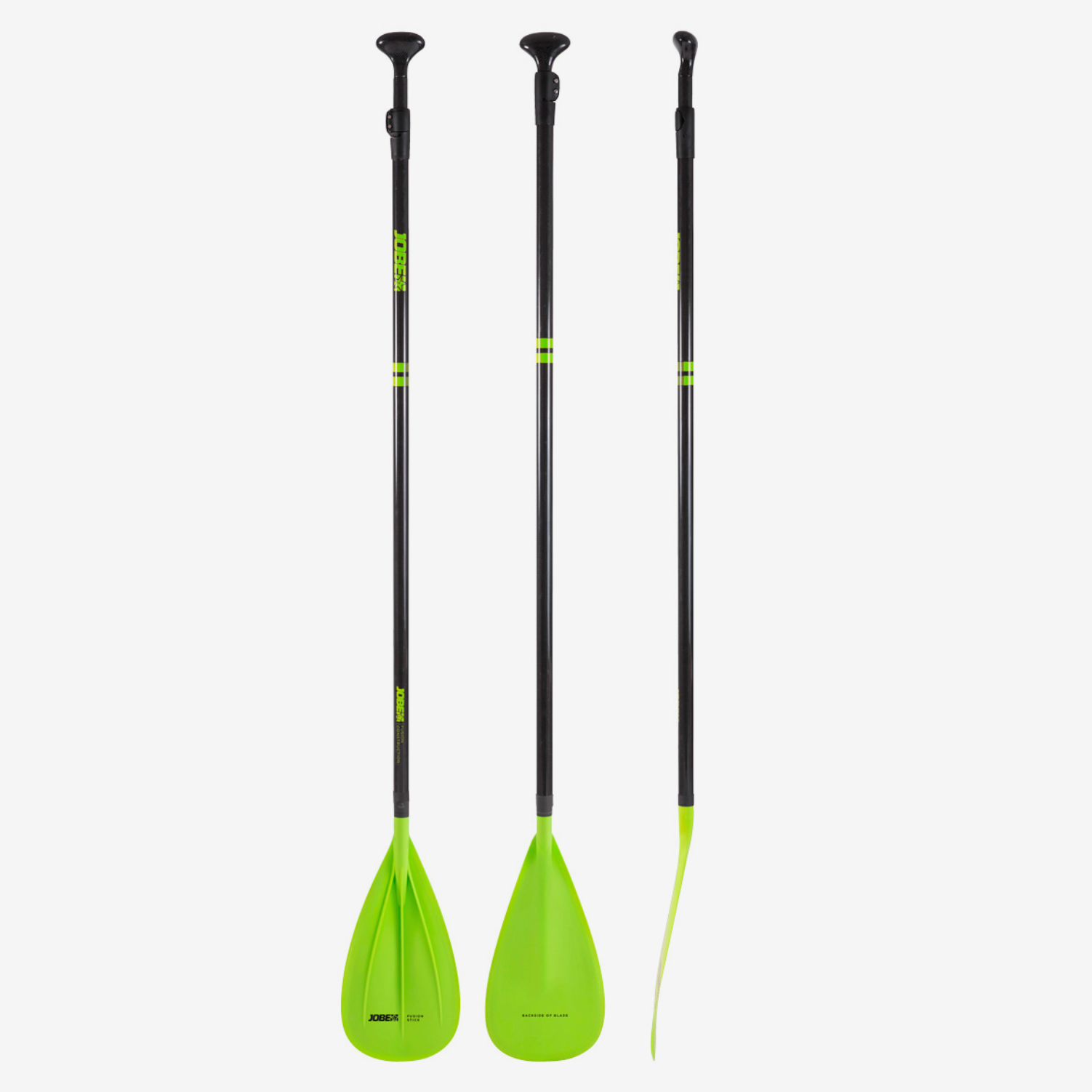 Jobe Fusion Stick 3 Piece SUP Paddle - Lime SPECIAL OFFER