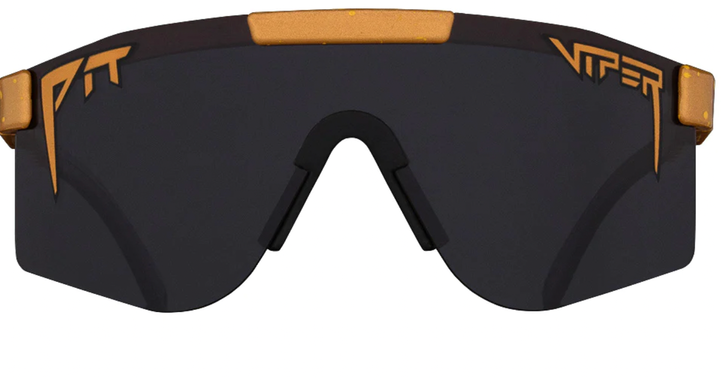 Pit Viper Kumquat Polarized Double Wide Sunglasses in Smoke