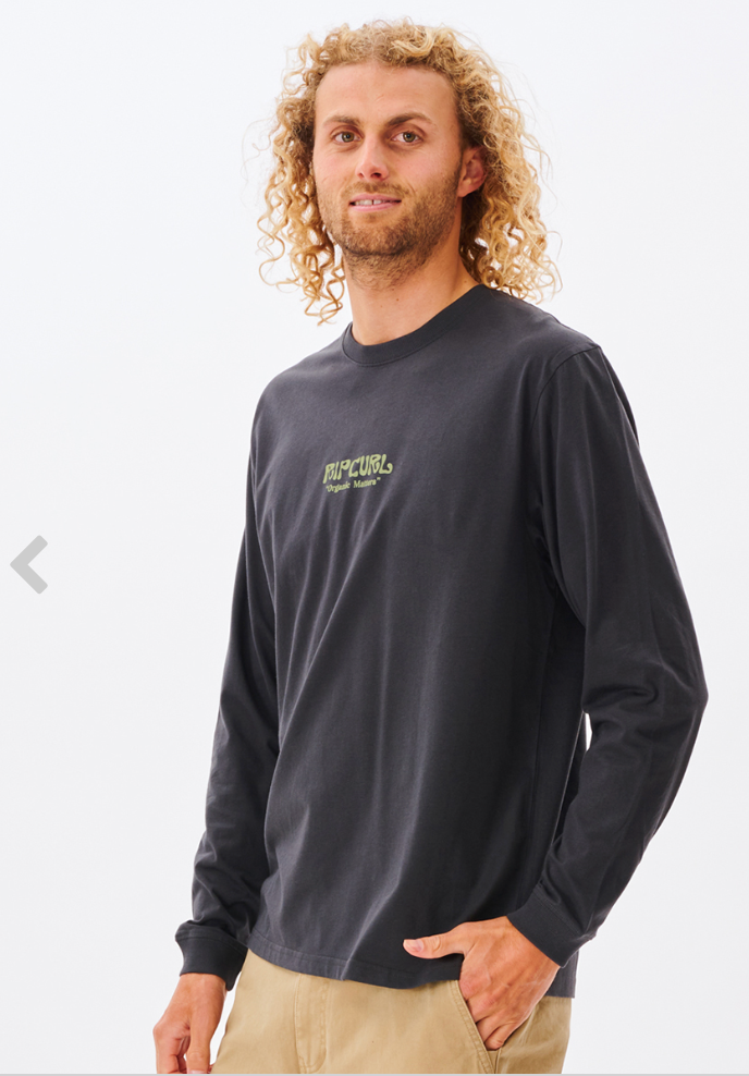 RIPCURL Salt Water Culture Organic Long Sleeve Tee- SALE-