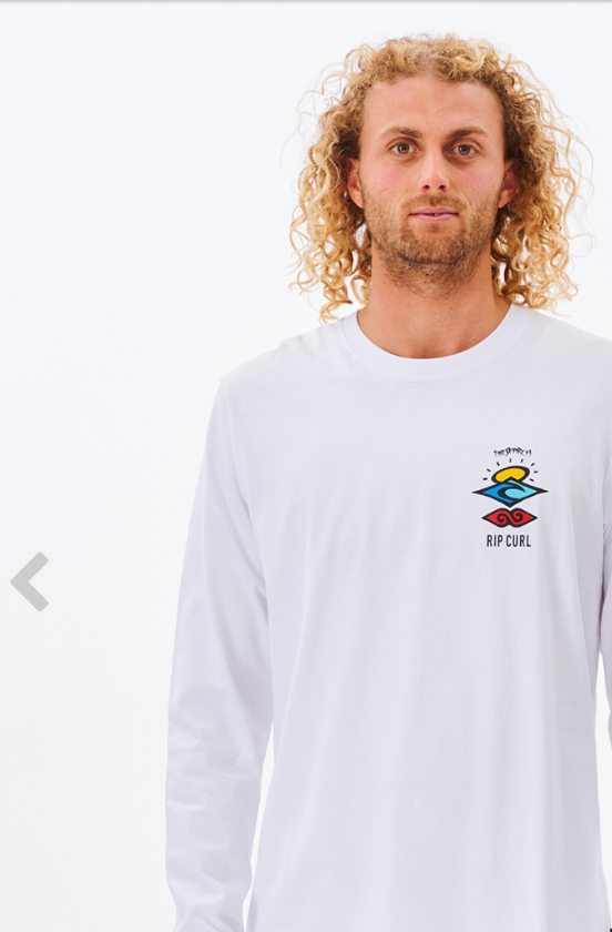 RIPCURL Search Icon Long Sleeve Tee