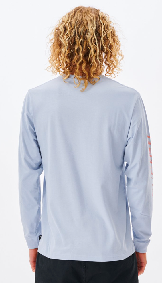 Ripcurl Fade Out Icon Long Sleeve Tee