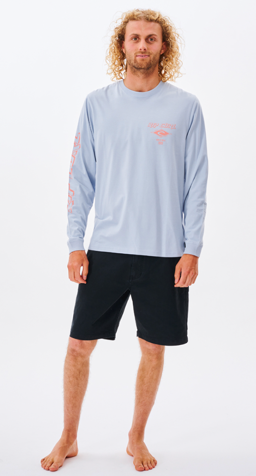 Ripcurl Fade Out Icon Long Sleeve Tee