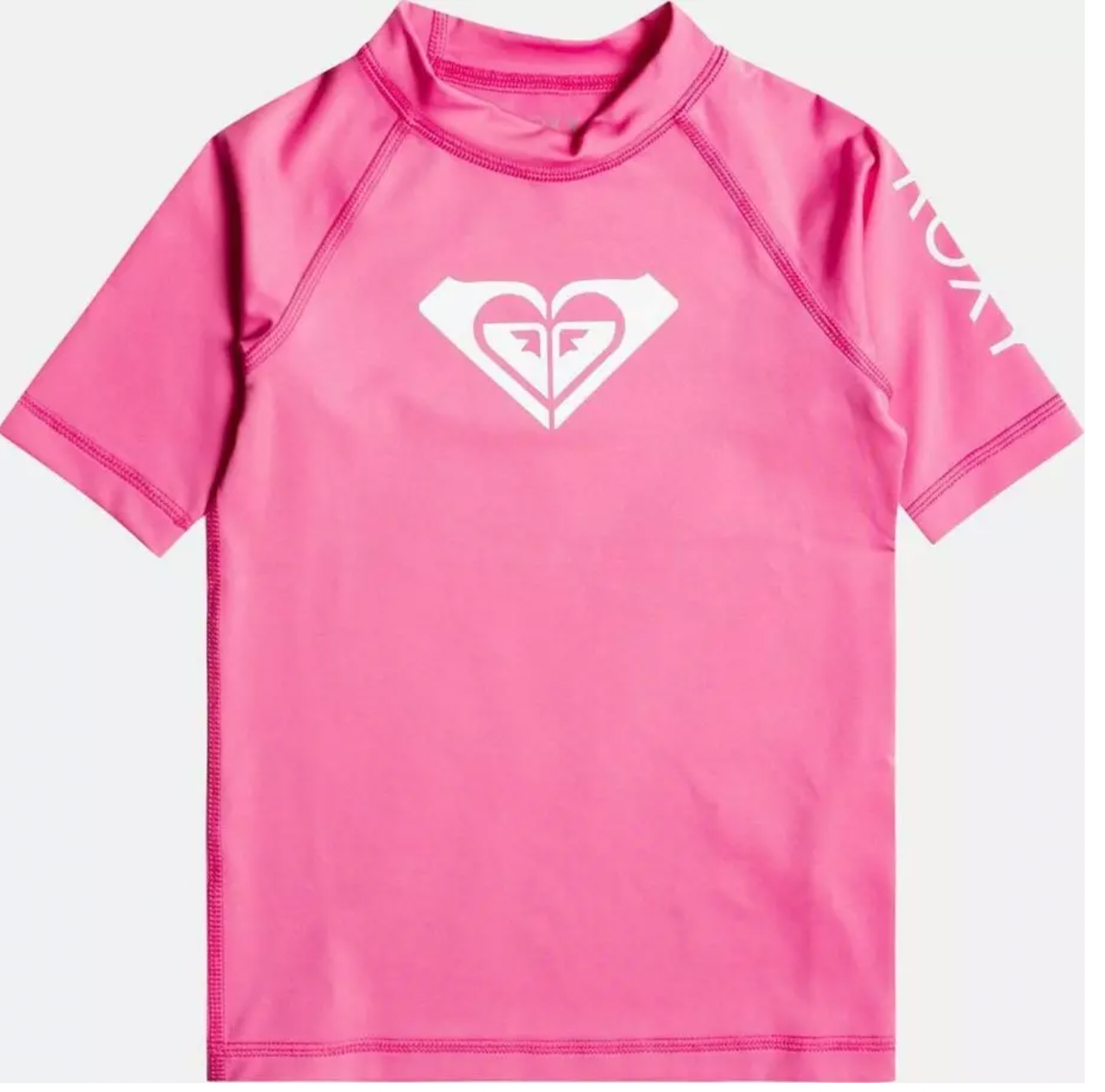 Roxy Whole Hearted - Short Sleeve Rash Vest For Girls