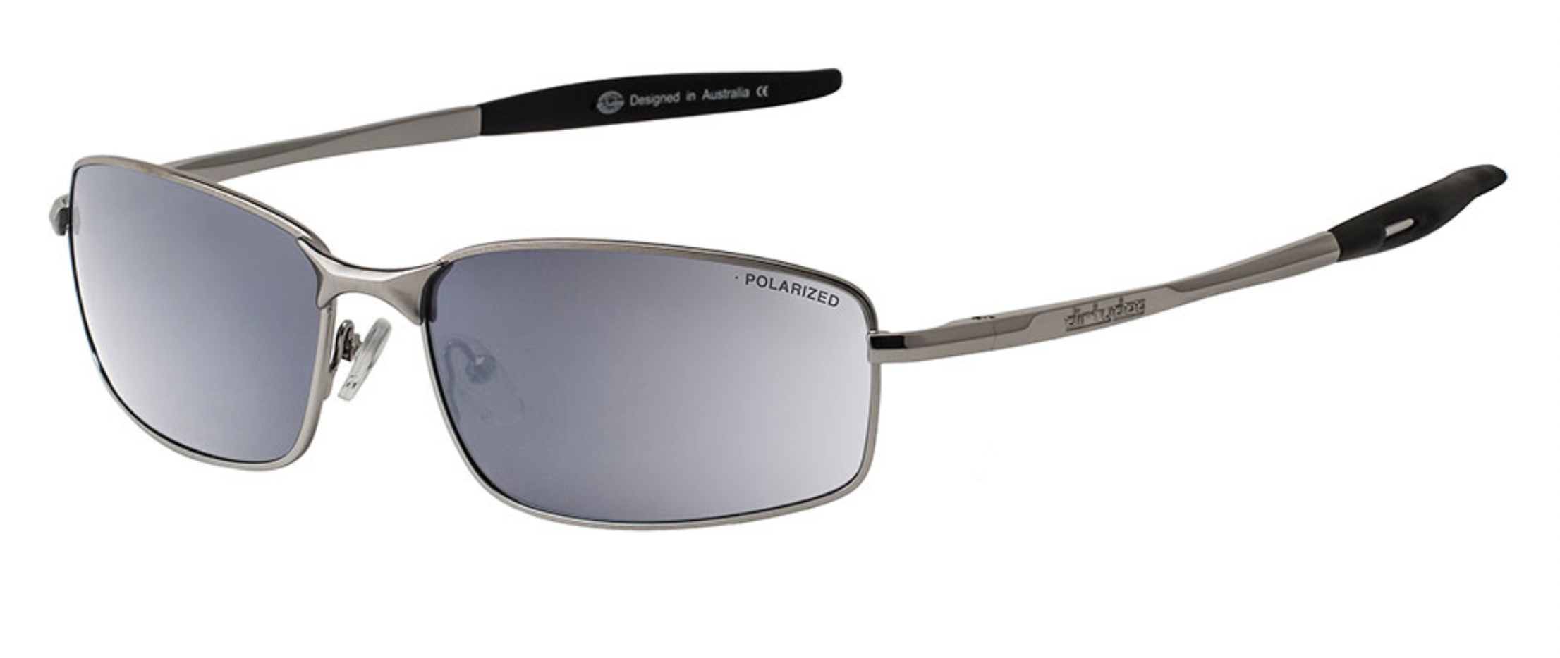 DIRTY DOG GOOSE sunglasses silver-grey/silver mirror polarised 53187