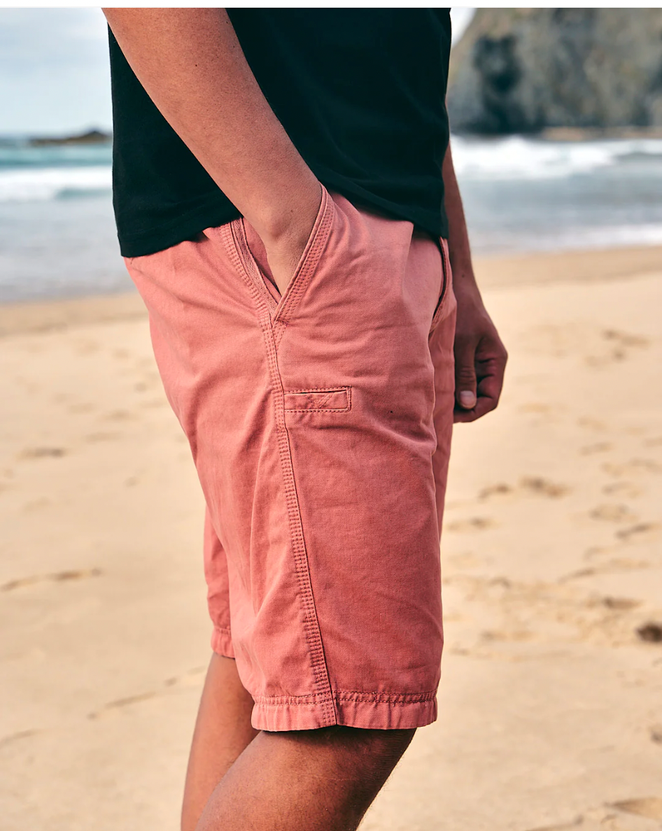 Saltrock Sennen Mens Chino Shorts Pink