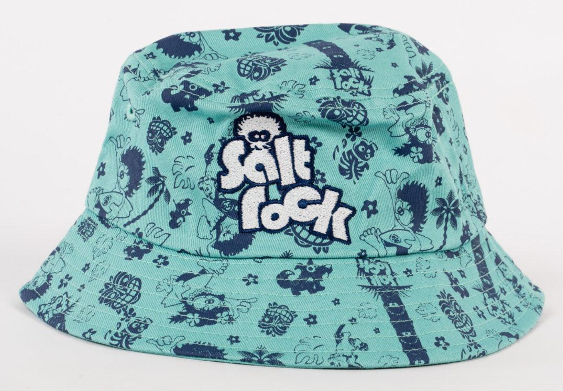 SALTROCK Tiki Tok - Kids Bucket Hat - Red/BLUE