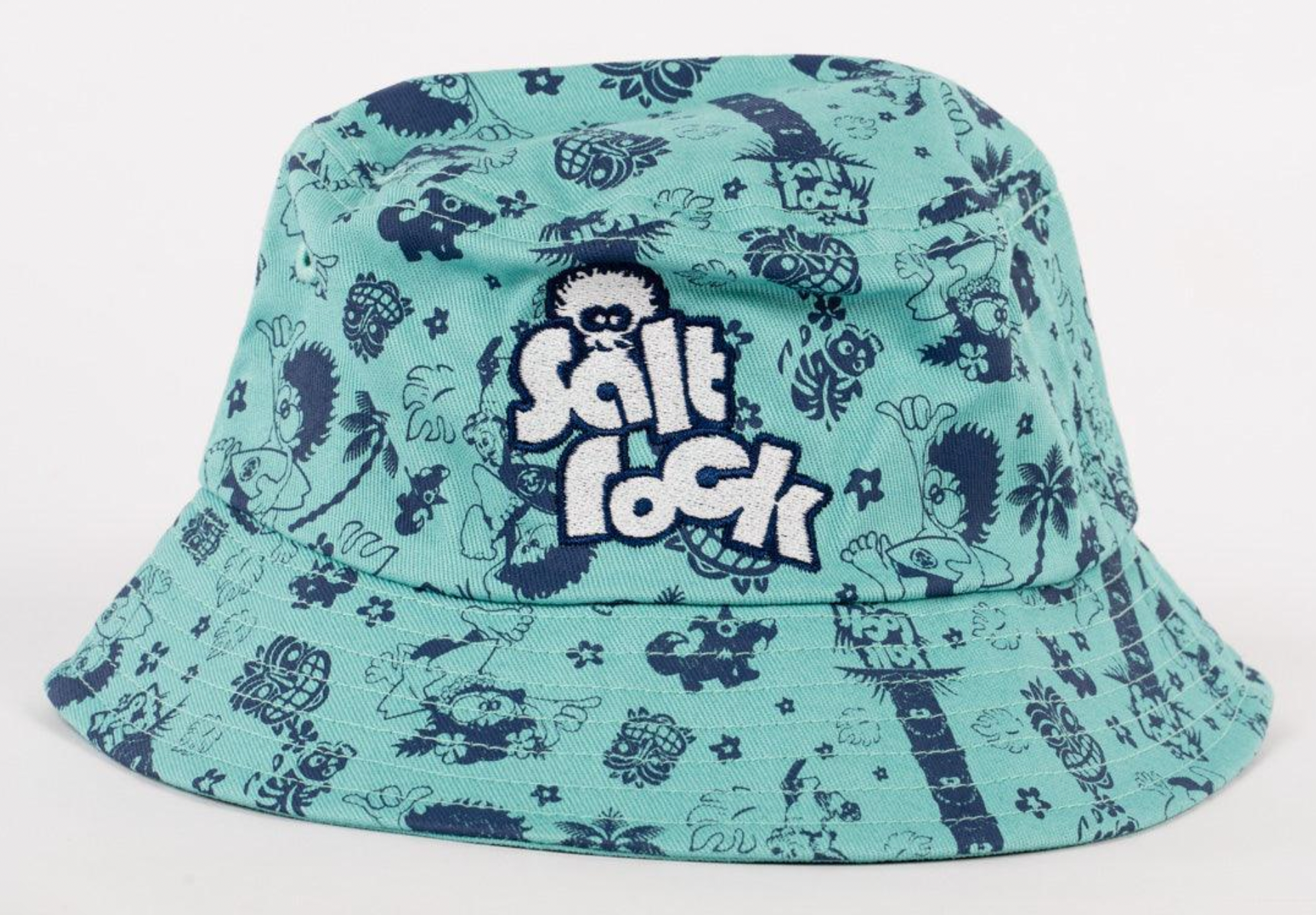 Saltrock Tiki Tok - Kids Bucket Hat - Red/Blue