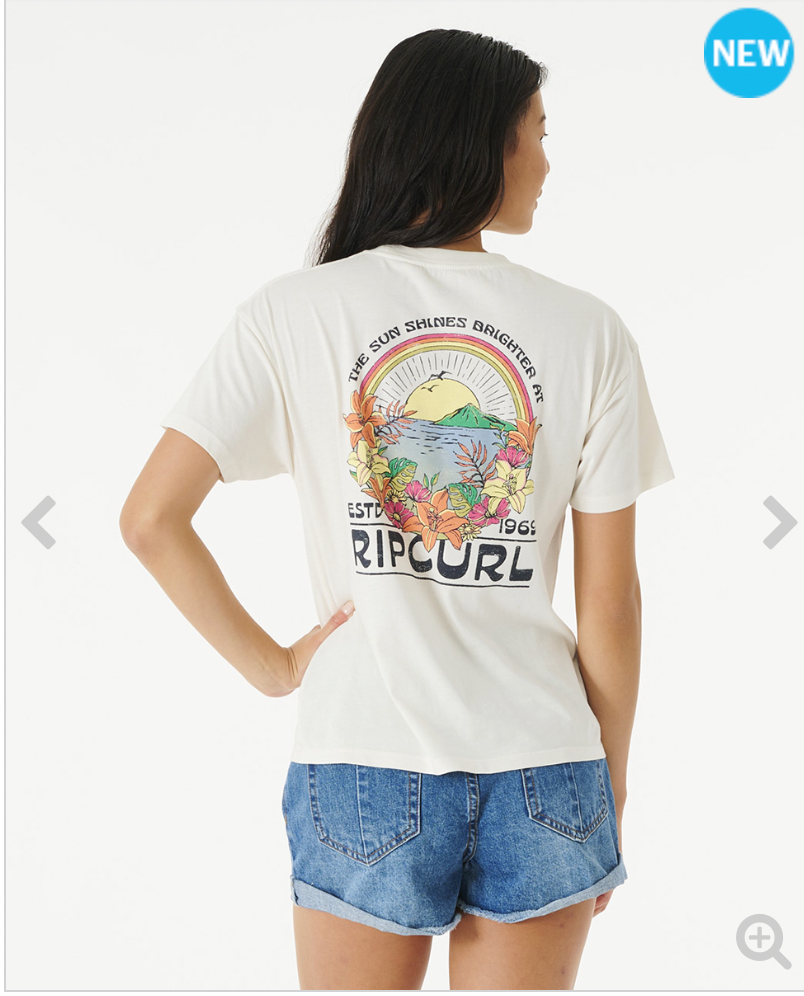 RIPCURL Brighter Sun Relaxed Tee