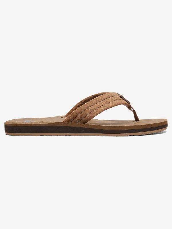 Mens tan hot sale flip flops