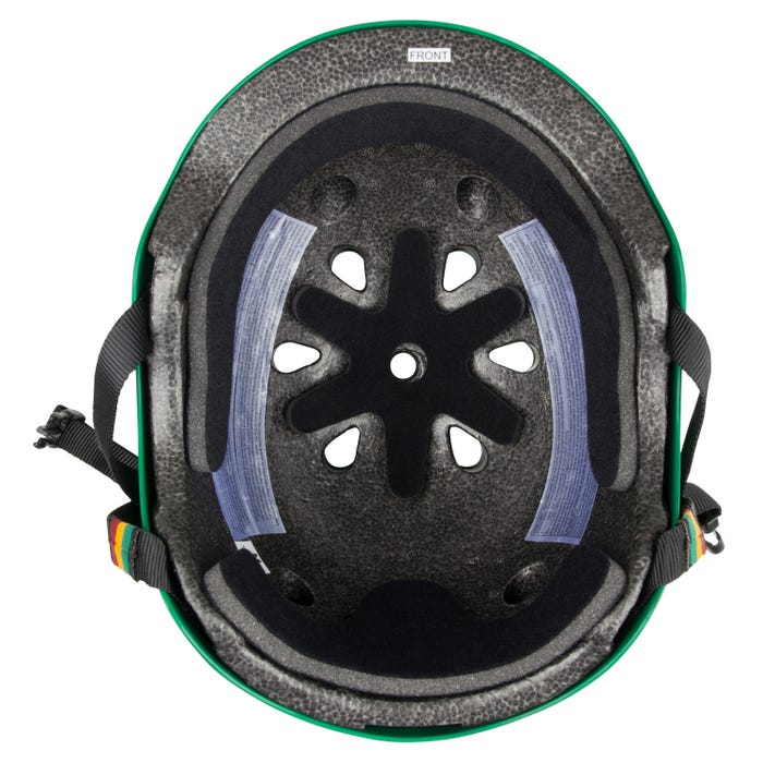 Pro-Tee Classic Cert Helmet - Matte Rasta Green
