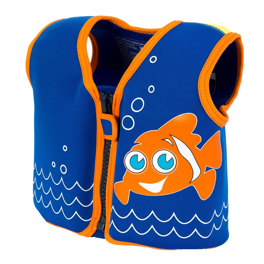 Konfidence Original Buoyancy Swim Vest - Blue Clownfish