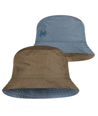 Buff Travel Bucket Hat / Zadok/Blue/Olive