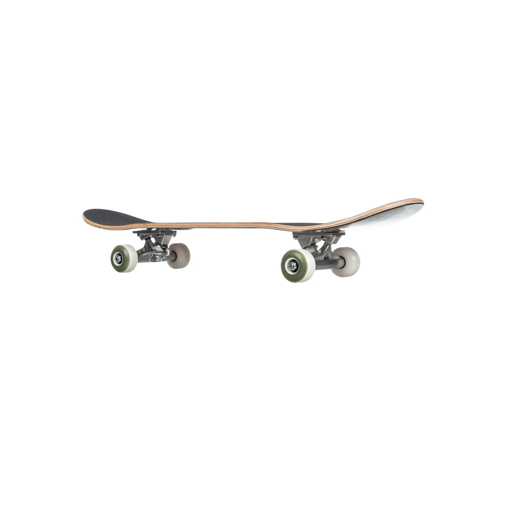 Quiksilver Flaming Skateboard - Green Camo - 8.25"