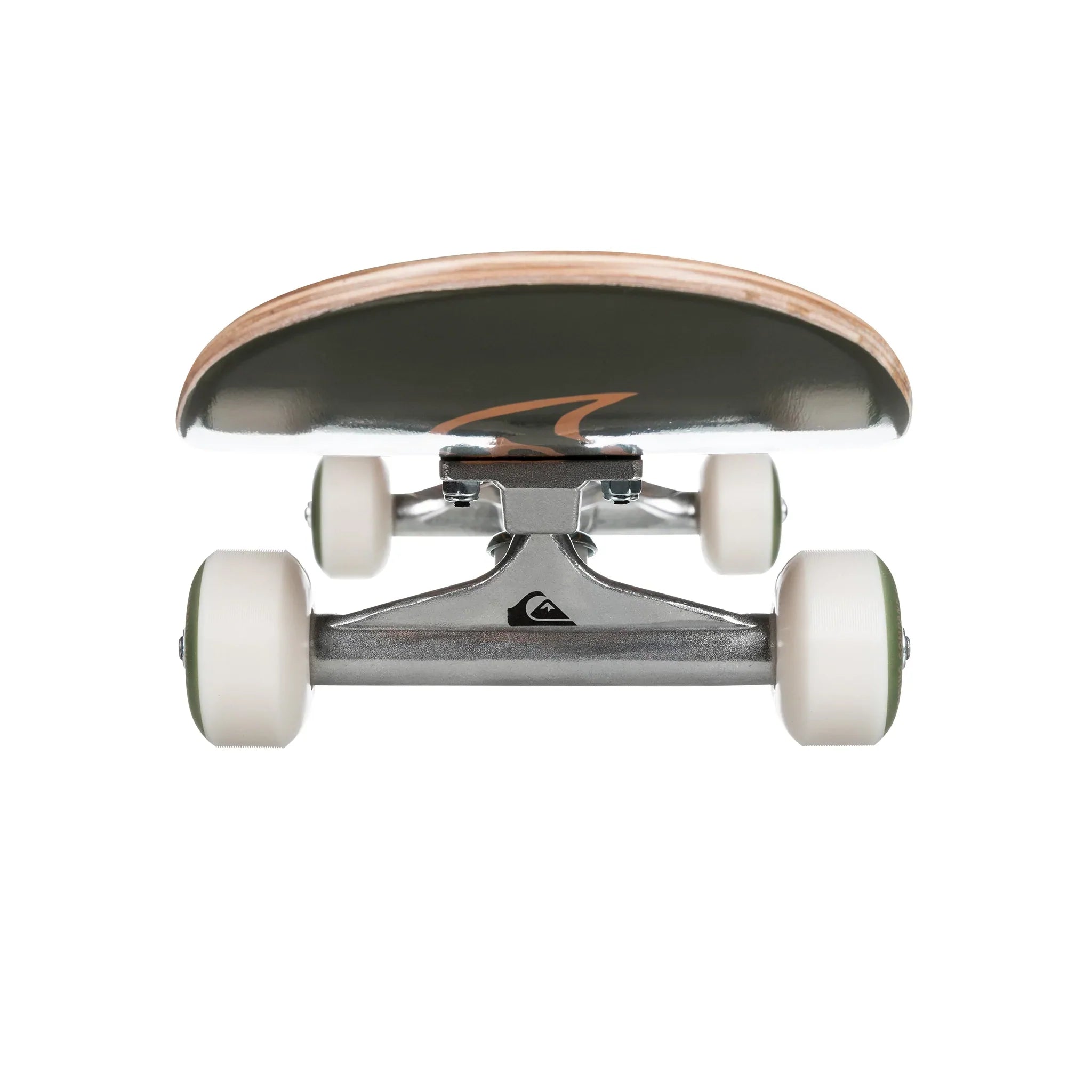 Quiksilver Flaming Skateboard - Green Camo - 8.25"