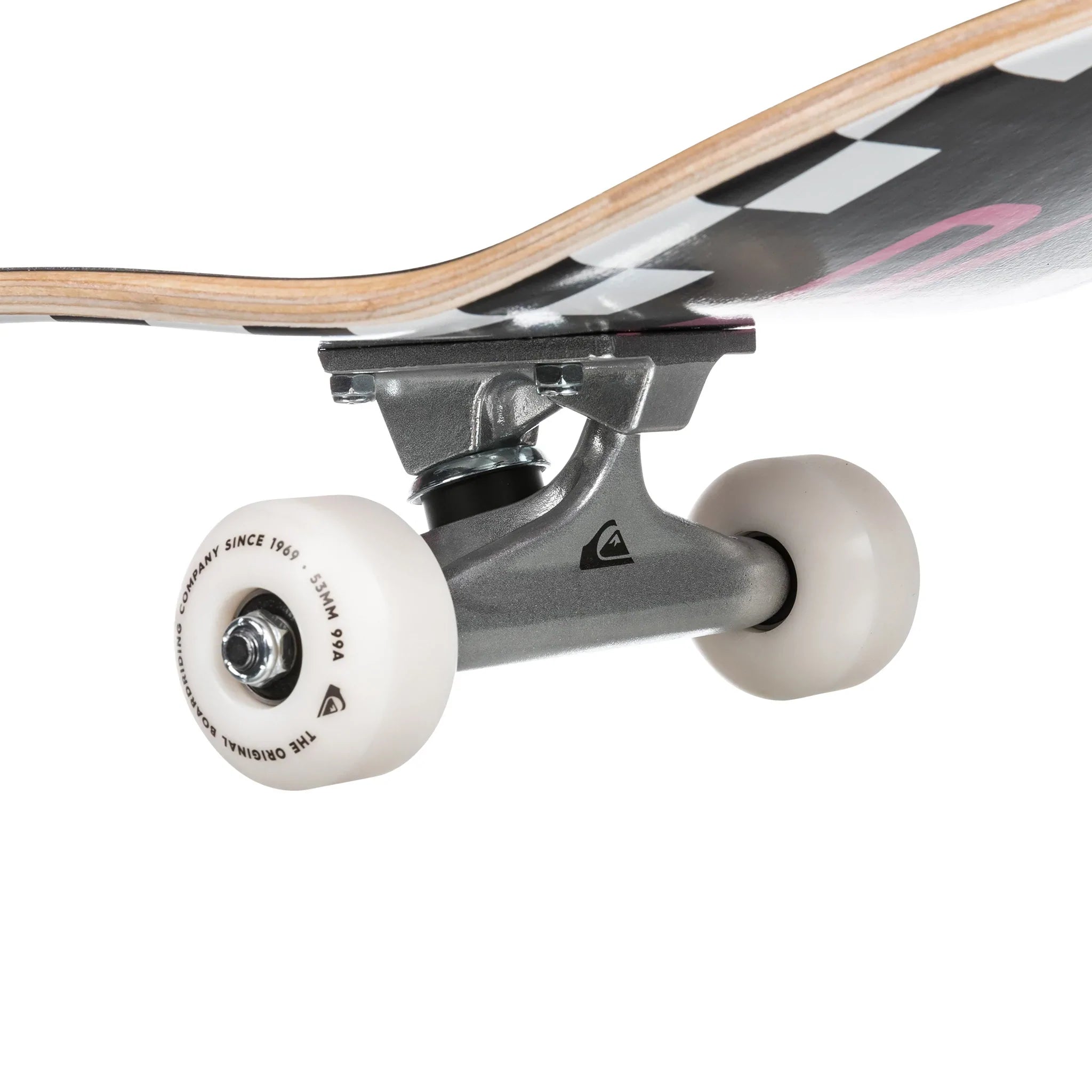 Quiksilver Shred Skateboard - Black 8"