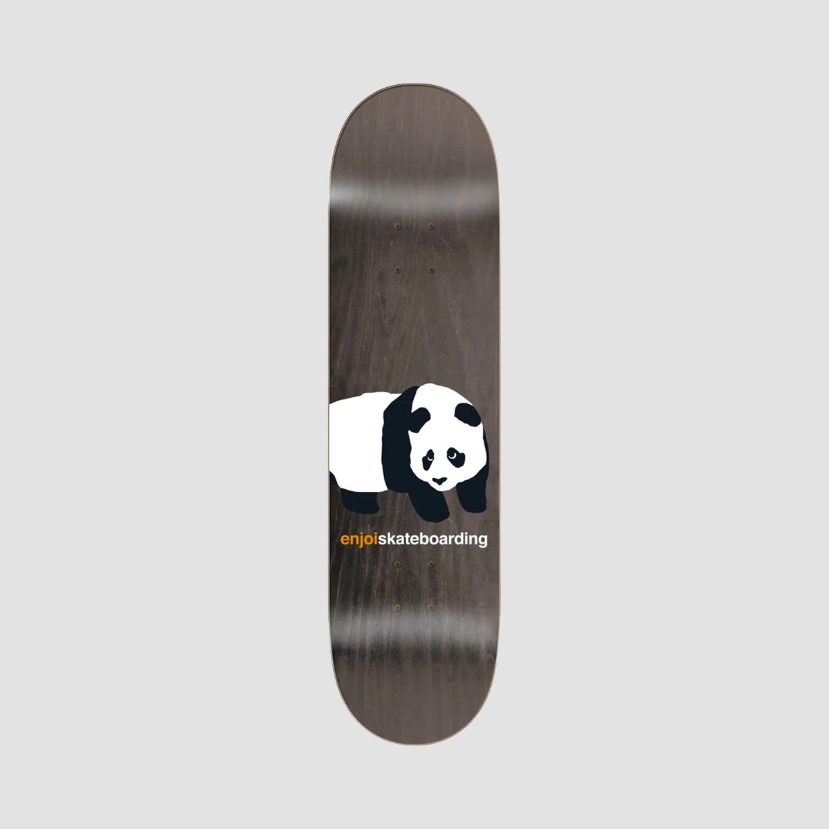 Enjoi Peekaboo Panda R7 Skateboard Deck - Grey 8.0