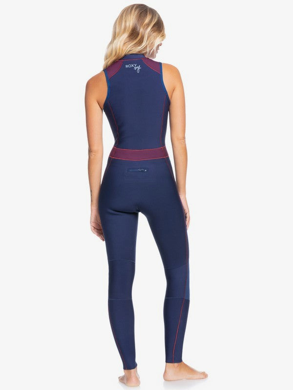 Roxy 1.5Mm Rise Collection - Front Zip Long Jane Springsuit For Women